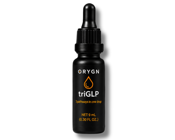 TriGLP — 3 vías en una gota: control del apetito, escudo intestinal y optimizador metabólico